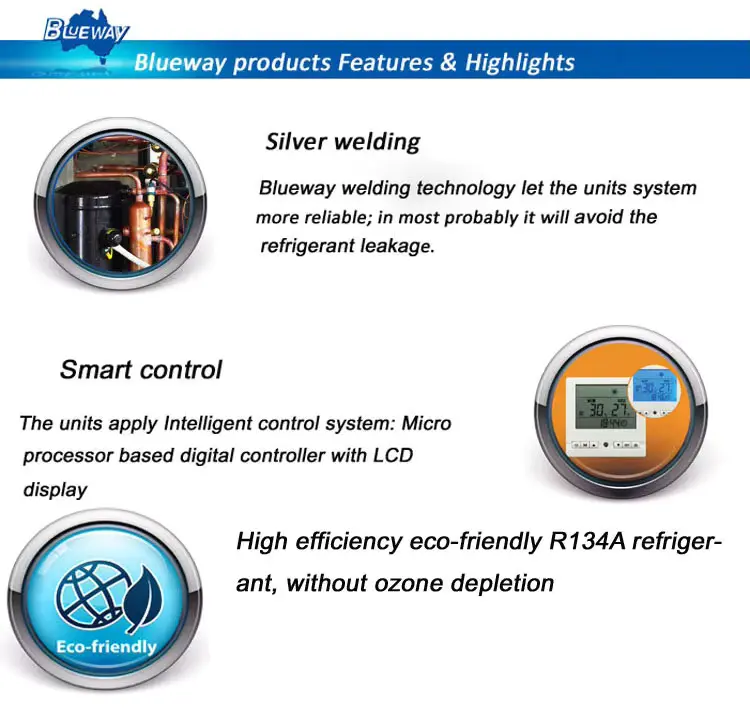 Factory Price R410a Air Source Dc Inverter Swimming Pool Heat Pump Air Water Spa Pool Heater